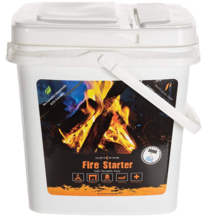 Fire Starter 2-gallon Bucket by InstaFire